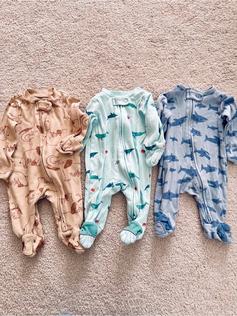 Bundle Set of 3 Onesies